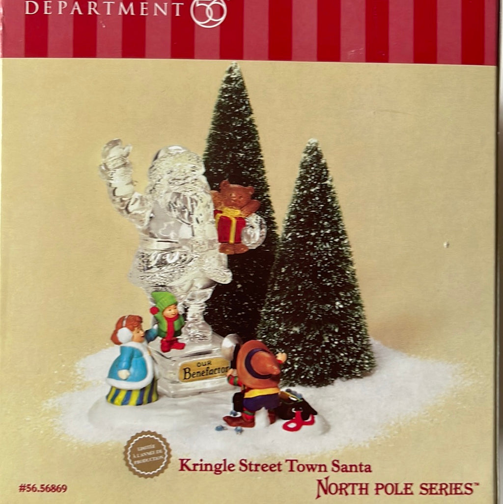 Kringle Street Town Santa