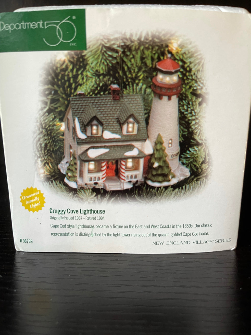 Craggy Cove Lighthouse Ornament