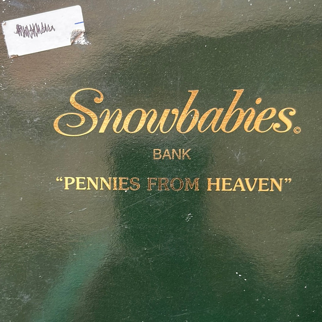 Snowbabies Bank "Pennies From Heaven"