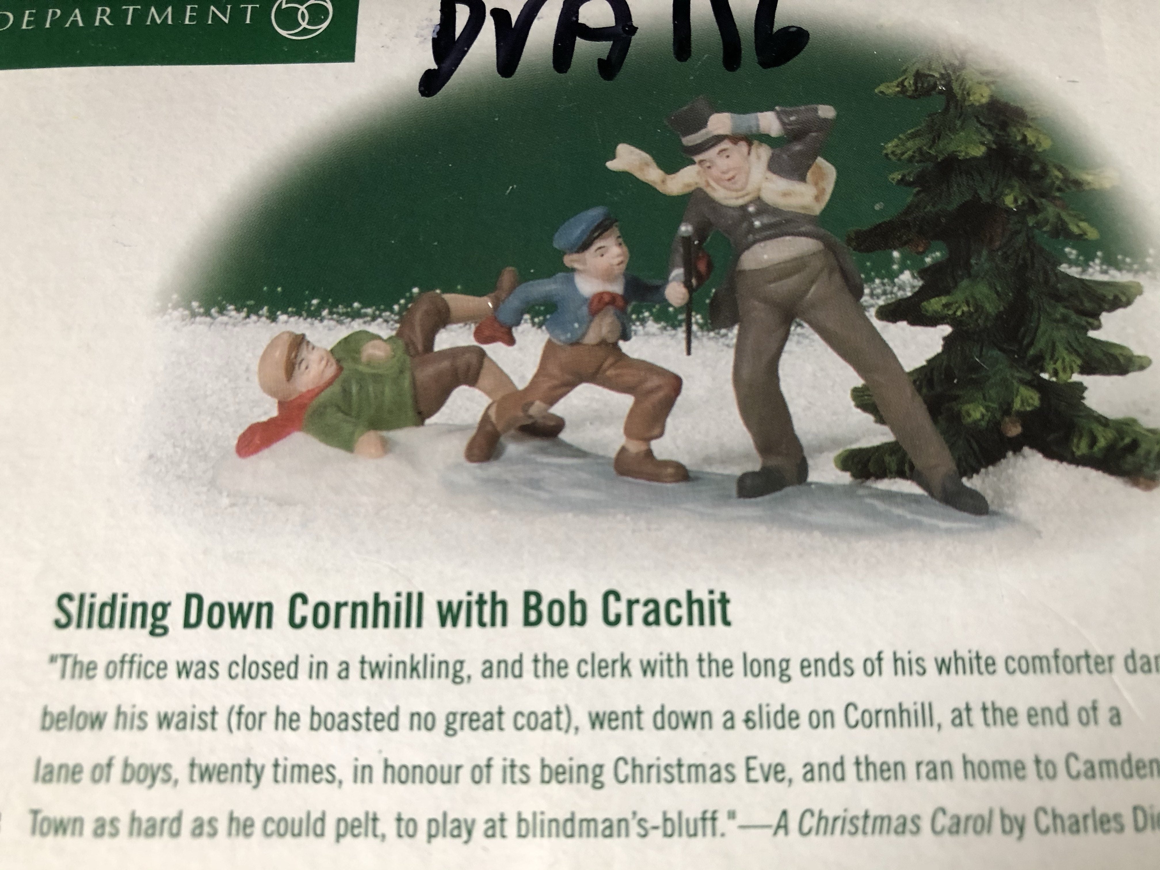 Sliding Down Cornhill with Bob Crachit