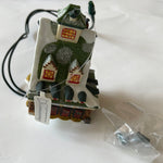Reindeer Barn Lighted Ornament