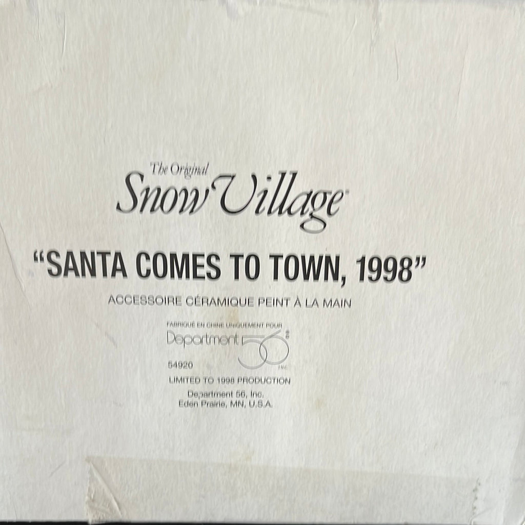 Santa Comes to Town "1998"