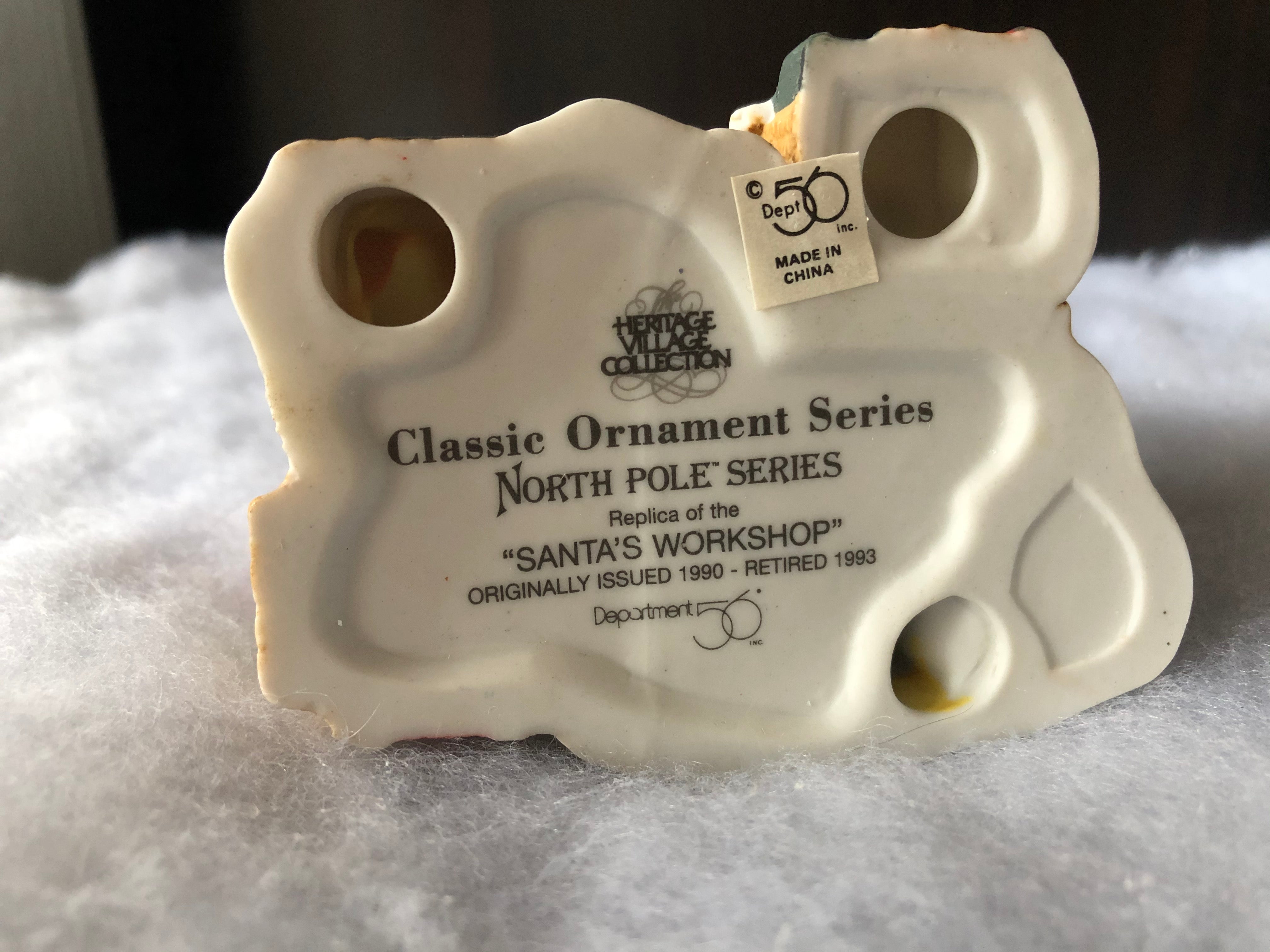 Santa's Workshop Ornament