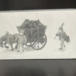 Delivering Coal For The Hearth (Set of 2)
