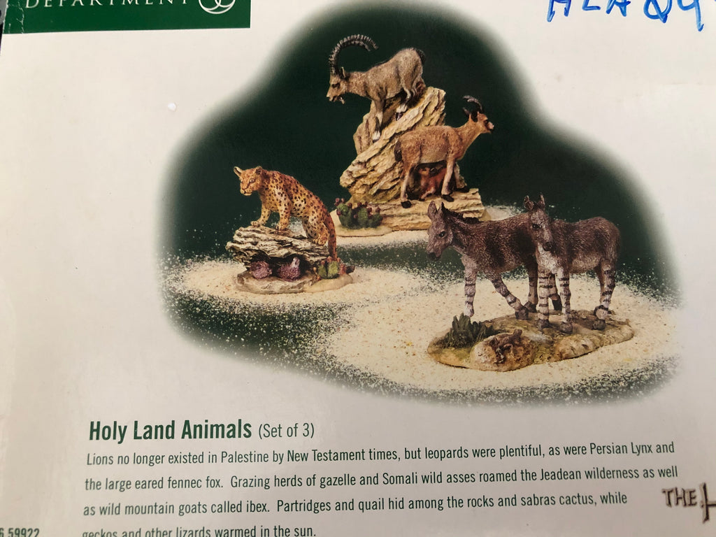 Holy Land Animals (Set of 3)