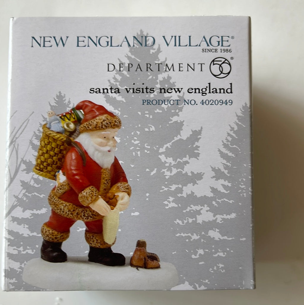 Santa Visits New England