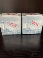 Set of Two Harbour Lights Ornaments