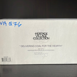 Delivering Coal For The Hearth (Set of 2)